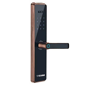 Mua Khóa Vân Tay Kaimi BTM101 Màu Viền Đồng - Hàng Chính Hãng