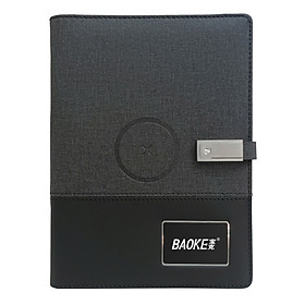Sổ tay tích hợp sạc dự phòng (8.000 mah) + USB (16GB)-BAOKE/NB2725