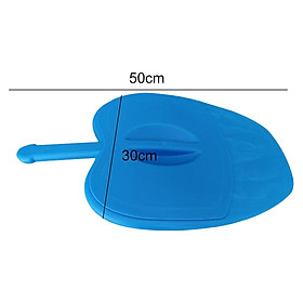 Bedpan Seat Urinal Bed Pan with Handle for Bedridden Durable Elderly Female Male