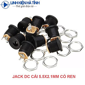 Mua JACK DC 5.5X2.1 CÓ ỐC VẶN