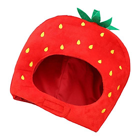 Strawberry Hat, Cosplay Headgear Headband  Photo Props Costume for