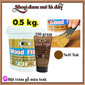 Keo vá gỗ, màu gỗ Teak, che khuyết điểm trên gỗ Bosny Thái Lan, mùi thơm nhẹ, sử dụng trực tiếp