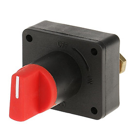 Car Boat 100A Battery Master Disconnect Rotary Cut-Off Isolator Switch