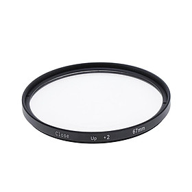 67mm Lens Close-up  Filter +2 Diopters for 10 18 8 15 70 200mm