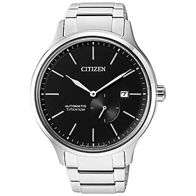 Đồng Hồ Nam Citizen Dây Titanium NJ0090-81E - Mặt Đen (Sapphire)