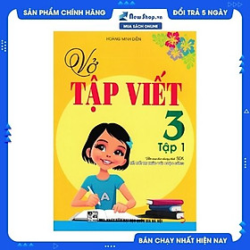 Hình ảnh Vở Tập Viết Lớp 3 - Tập 1 (Biên Soạn Theo Chương Trình SGK Kết Nối Tri Thức Với Cuộc Sống)