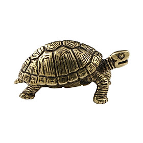 Turtle Statue Collectible Turtle Bronze Decoration for Decoration Table