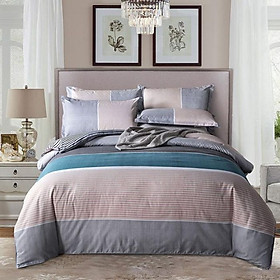 Bộ chăn ga gối Cotton cao cấp màu trang nhã tạo cảm giác nhẹ nhàng cho giấc ngủ