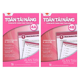 Hình ảnh Sách toán tài năng 4 toán lớp 4 ( 9 - 10 tuổi )