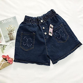 Quần đùi bé gái freesize từ 48-54kg quần sot short jean bé gái tuổi TEEN - QU42