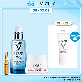 Bộ Serum Khoáng Phục Hồi Chuyên Sâu Và Ngăn Ngừa Lão Hoá Vichy Mineral 89