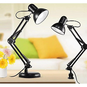 Mua Đèn Học Kẹp Bàn Đa Năng Kèm Đế Để Bàn Xoay 360 Độ Gáp Xoay Gọn Khi Không Dùng Bóng Đèn Học Sáng Tiêu Chuẩn Không Hại Mắt