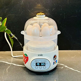 Mua  Hàng chính hãng  Nồi nấu chậm Unie USC102W - Hẹn giờ 12 tiếng  xửng hấp tiện dụng - Thố gốm Ceramic cao cấp