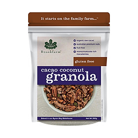 Ngũ cốc Brookfarm Cacao coconut Granola (C)- Gói 300g