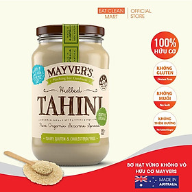 Bơ Hạt Vừng Không Vỏ hữu Cơ Mayvers - Mayver s ORGANIC Tahini Hulled