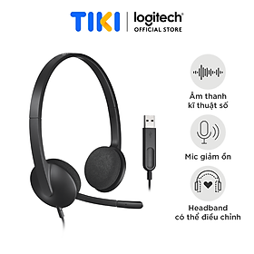 Tai nghe có dây Logitech H340 - Hàng chính hãng