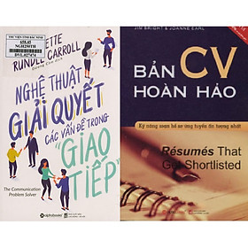 Ccmbo 2 cuốn - Bản CV hoàn hảo + Nghệ thuật giải quyết các vấn đề trong "giao tiếp"