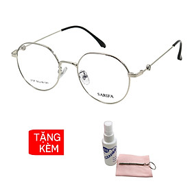 Gọng kính, mắt kính chính hãng SARIFA 3297 B - Tặng 1 khăn và nước lau kính