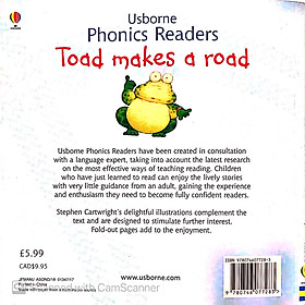 Usborne Toad makes a road