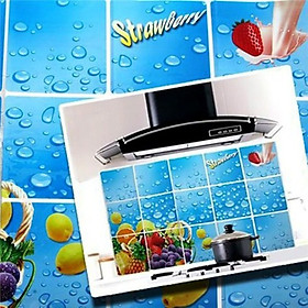 Mua Bộ 2 Giấy dán bếp chịu nhiệt loại lớn 60x90cm - giao mẫu ngẫu nhiên