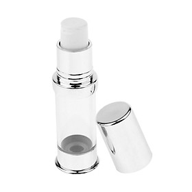 5ml Clear Sterile Airless Pump Clear Bottles Foundations Cosmetics Reusable