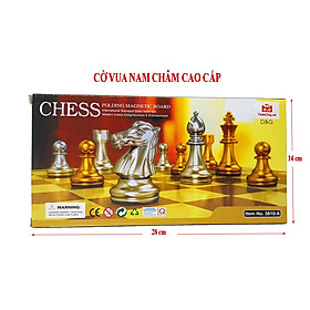 Bộ Cờ Vua Nam Châm Cao Cấp 38x38cm Cỡ Đại TomcityVN - Hàng Việt Nam Xuất Khẩu
