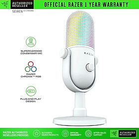 Mua Thiết bị thu âm Razer Seiren V3 Chroma - RGB USB Microphone with Tap-to-Mute_Mới  hàng chính hãng