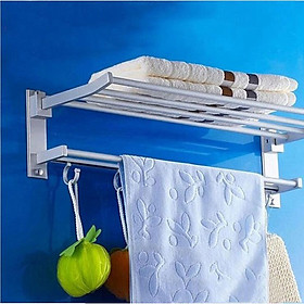 Giá treo khăn tắm 2 tầng tiện dụng