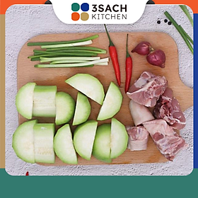 RTC Canh bí đao đuôi heo 3S khay 600gr - Nguyên liệu đã được sơ chế