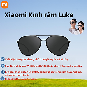 Xiaomi Luke Kính mát cho lái xe du lịch ngoài trời người lái xe, quà tặng ,đàn ông người phụ nữ UV400 chống phân cực bảo vệ mắt thí điểm kính mặt trời