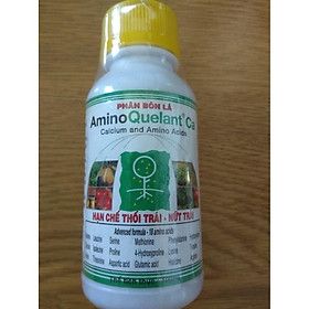 Phân bón lá HẠN CHẾ THỐI TRÁI- NỨT TRÁI AminoQuelant Ca - chai 100 ml