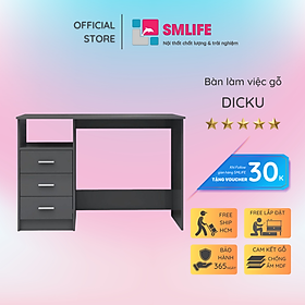 Mua Bàn Học Cho Bé Kiểu Dáng Nhỏ Gọn Tiện Dụng SMLIFE Dicku