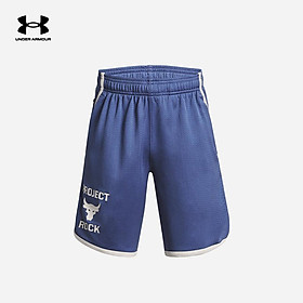 Quần ngắn thể thao bé trai Under Armour Pjt Rock Boys Mesh - 1380209-480