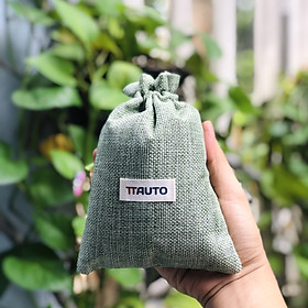 Túi thơm cà phê TTAUTO 100% hạt nguyên chất khử mùi trên ô tô, tủ đồ, văn phòng
