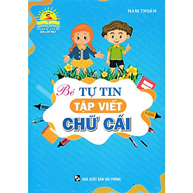 Sách - Bé tự tin tập viết chữ cái - HA