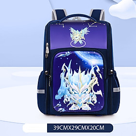 Ba lô học sinh tiểu học phong cách mới có hình dễ thương, bảo vệ cột sống cho các em học sinh tiểu học, ba lô nhẹ dung tích lớn, tiện dụng cho bé - HS1312