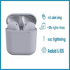 Tai nghe Bluetooth Inpods 12 - Cảm biến vân tay, chống nước,màu sắc đa dạng- 5 màu sắc lựa chọn