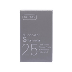 Que thử đường huyết ARKRAY Glucocard S (Hộp 25 que)