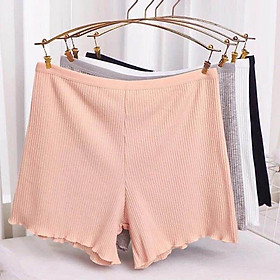 Quần Đùi Mặc Váy Gân Tăm Kháng Khuẩn