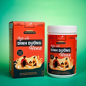 Ngũ Cốc Dinh Dưỡng Hena 500g Loại Đặc Biệt - Bột Ngũ Cốc Cao Cấp Siêu Dinh Dưỡng Từ 23 Loại Hạt Hữu Cơ - 100% Nguyên Liệu Tự Nhiên - Ngũ Cốc Ăn Sáng Cho Cả Gia Đình - Sản Phẩm Chính Hãng