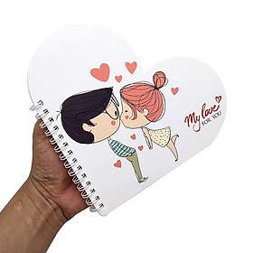 Sổ lò xo love gift