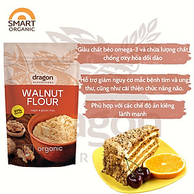 Bột óc chó 51% protein Dragon Superfoods Walnut Protein 200g