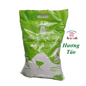 Cát vệ sinh cho Mèo Zen cat Bentonite cat litter Túi 8L Thấm hút tốt, vón cục tốt, mùi hương dịu nhẹ