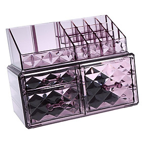 Acrylic   Cosmetic   Organizer   Makeup   Case   Jewelry   Storage   Holder