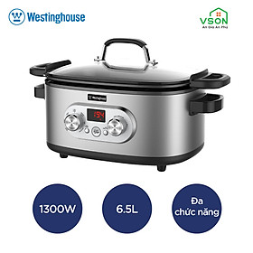 Nồi nấu đa năng Westinghouse WKMFCH509 6.5L công suất 1300W Nhôm đúc - Hàng chính hãng Mỹ