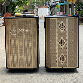 Mua Loa kéo MTMax X1520/X1522 - Loa kéo di động bass 4 tấc có Reverb - Tặng kèm 2 micro không dây