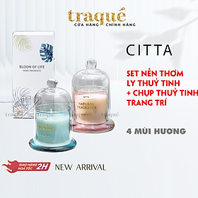 Mua  4 mùi  Nến thơm ly thuỷ tinh - chụp thuỷ tinh - trang trí phòng khách và làm quà tặng