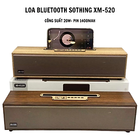 Mua Loa Bluetooth Sothing XM-520  công suất 20w mạnh mẽ  thiết kế vân gỗ- Hàng chính hãng