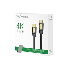 Cáp HDMI 2.0 4K 10m, 15m, 20m,...VEGGIEG 4K Chuẩn 4K 60Hz Hàng Chính Hãng Bảo Hành 1 Đổi 1 Giá Đã Bao VAT