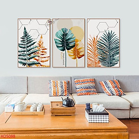 Bộ 3 Tranh Treo Tường Vintage Decor & in theo yêu cầu - Halo Decor